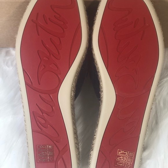 NIB Christian Louboutin Demi Fiori Flats - Picture 7 of 8